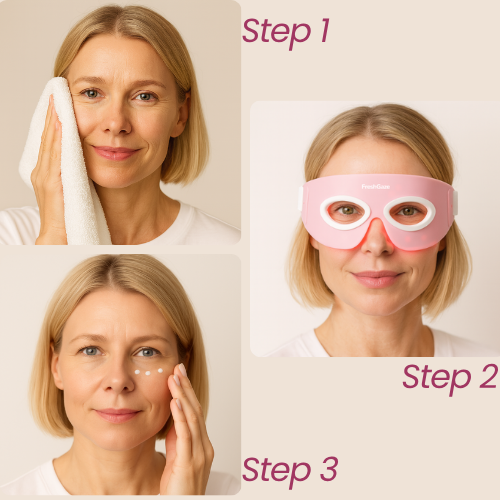 FreshGaze - Make tired eyes look years younger in 3 minutes