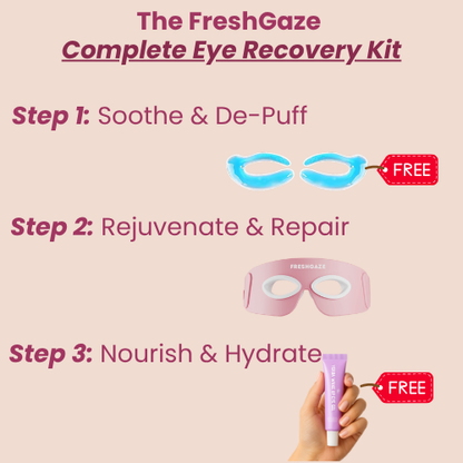 FreshGaze™ - Make tired eyes look years younger  in 3 minutes